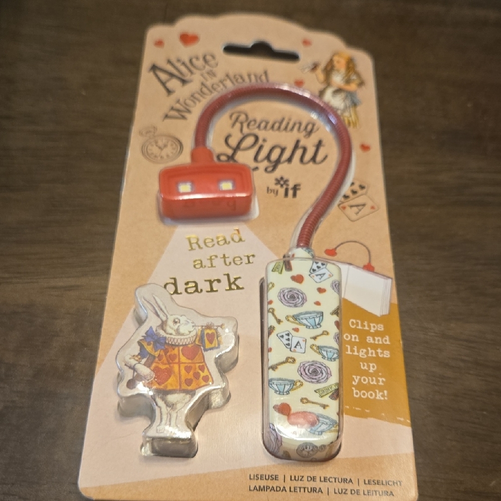 Alice in Wonderland Reading Light - Multicolor